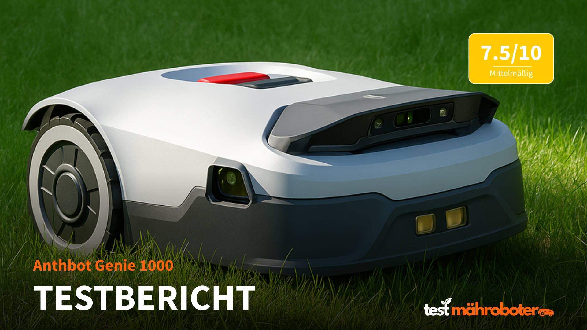Anthbot Genie 1000 – Der KI-Gartenbutler, der Rasenpflege neu denkt!