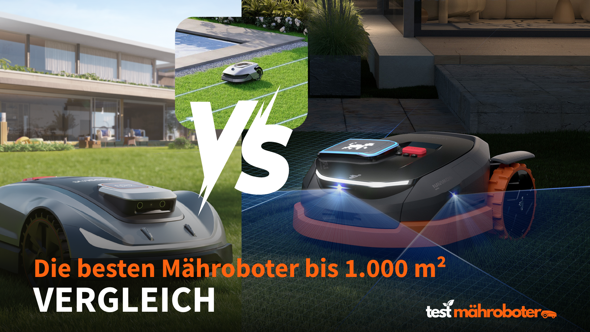 Die besten Mähroboter für 1.000 m² (2025) – großer Praxis-Check